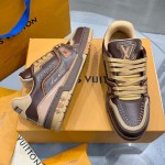 Louis Vuitton LV Trainer Sneaker Brown 1AD7L3