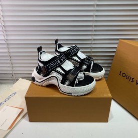 LV Archlight Sandal Black / White