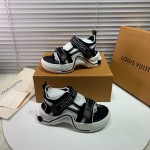 LV Archlight Sandal Black / White