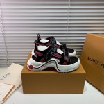 LV Archlight Sandal Black / Red