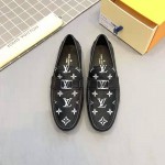 LV Monogram Eclipse Hockenheim Moccasin Loafers