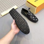 LV Monogram Eclipse Hockenheim Moccasin Loafers