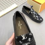 LV Monogram Eclipse Hockenheim Moccasin Loafers