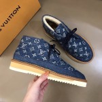 LV Monogram Denim Cosy Ankle Boot 1A81GP