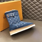 LV Monogram Denim Cosy Boot 1A81FG