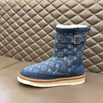 LV Monogram Denim Cosy Boot 1A81FG