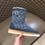 LV Monogram Denim Cosy Boot 1A81FG