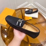 Louis Vuitton Monte Carlo Moccasin Loafers Black