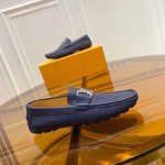 Louis Vuitton Monte Carlo Moccasin Loafers Blue