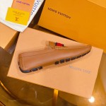 Louis Vuitton Monte Carlo Moccasin Loafers Tan