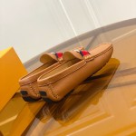 Louis Vuitton Monte Carlo Moccasin Loafers Tan