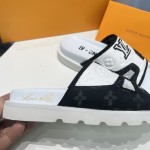 Louis Vuitton x NBA Trainer Mule Black