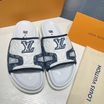 Louis Vuitton x NBA Trainer Mule Blue