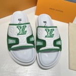 Louis Vuitton x NBA Trainer Mule Green