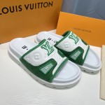 Louis Vuitton x NBA Trainer Mule Green