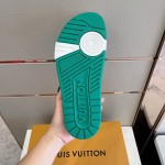 Louis Vuitton LV Trainer Mules Green