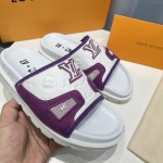 Louis Vuitton x NBA Trainer Mule Purple