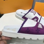 Louis Vuitton x NBA Trainer Mule Purple