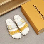 Louis Vuitton LV Trainer Mules Yellow