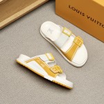 Louis Vuitton LV Trainer Mules Yellow