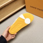 Louis Vuitton LV Trainer Mules Yellow