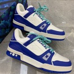 LV Trainer Sneaker Blue 1A813Q