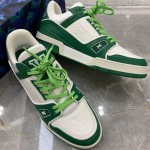 LV Trainer Sneaker Green 1A8128