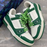 LV Trainer Sneaker Green 1A8128