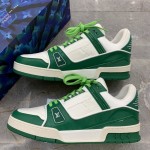 LV Trainer Sneaker Green 1A8128