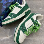 LV Trainer Sneaker Green 1A8128