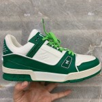 LV Trainer Sneaker Green 1A8128