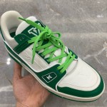 LV Trainer Sneaker Green 1A8128