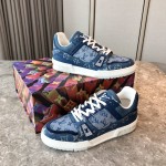 LV Monogram Denim Trainer Sneakers 1A7S51