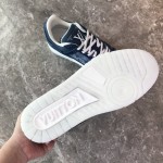 LV Monogram Denim Trainer Sneakers 1A7S51