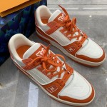 LV Trainer Sneaker Orange 1A811Q