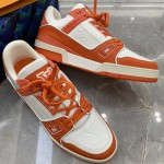 LV Trainer Sneaker Orange 1A811Q