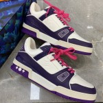 LV Trainer Sneaker Purple 1A8138