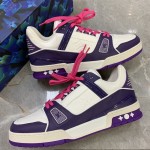 LV Trainer Sneaker Purple 1A8138