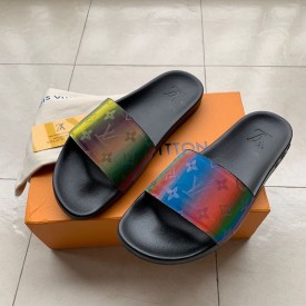 Replica lv monogram sandals