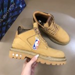 LV x NBA Oberkampf Ankle Boot Beige