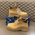 LV x NBA Oberkampf Ankle Boot Beige