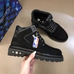 LV x NBA Oberkampf Ankle Boot Black