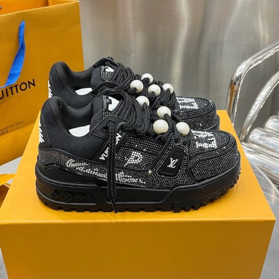 Replica LV Trainer Maxi Sneaker 1ACEOP