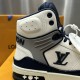 Replica LV High Top Trainer Sneaker Blue