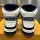 Replica LV High Top Trainer Sneaker Blue