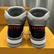 Replica LV High Top Trainer Sneaker Grey