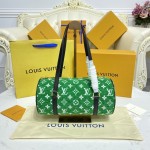 Louis Vuitton Monogram jacquard velvet Papillon Bag LV M46206