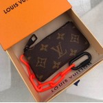 LV Monogram Solar Ray coated canvas Key Pouch M44487