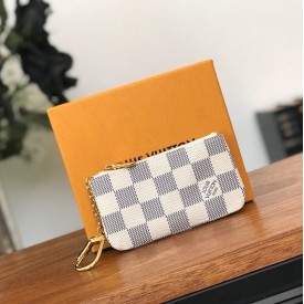 LV Damier Azur Key Pouch N62659