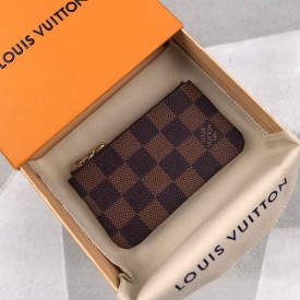 Replica LV Damier Ebene Key Pouch